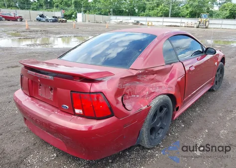 2004 Ford Mustang из США, поврежденный, VIN 1FAFP40464F105246
